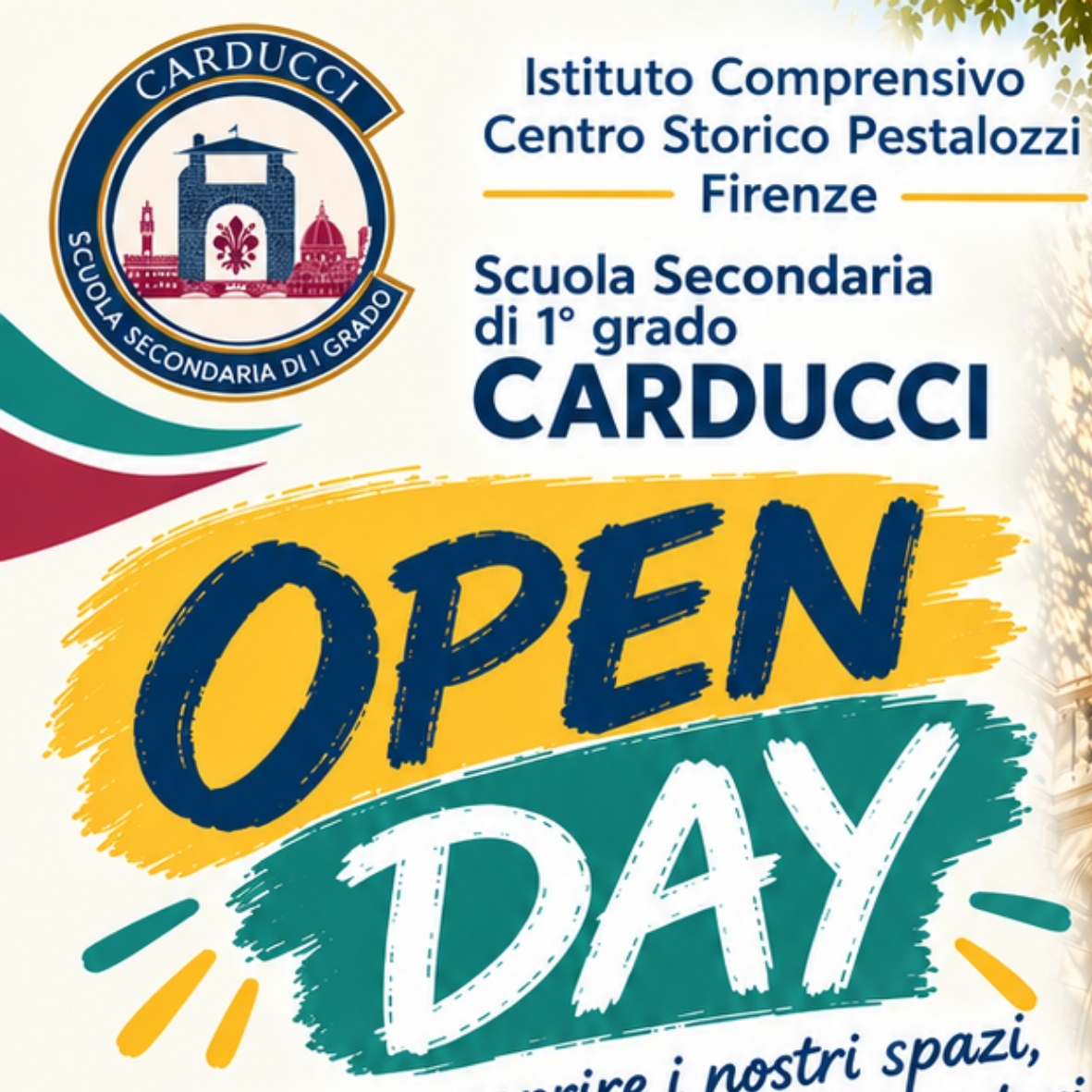 OPEN DAY CARDUCCI 2026-27